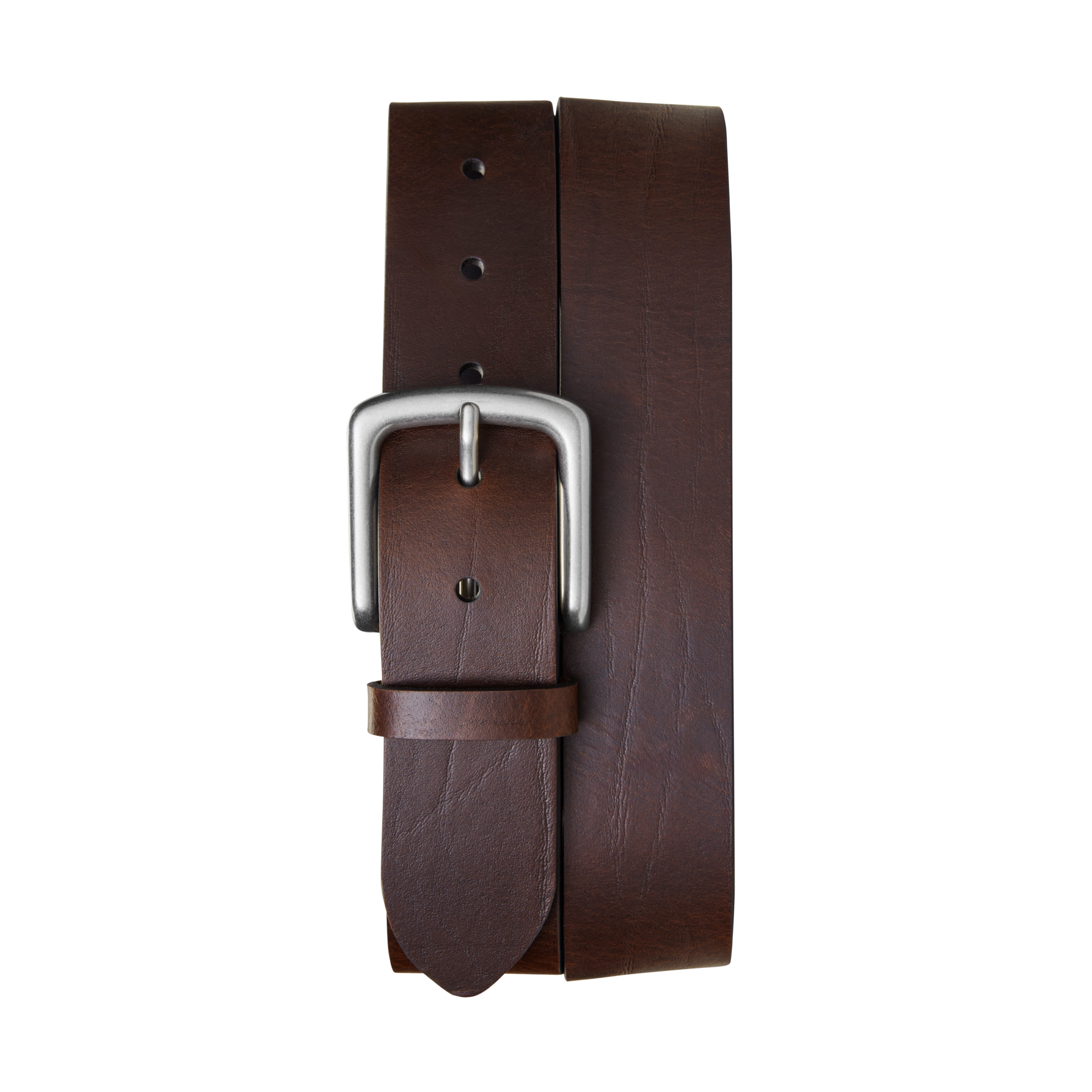 1 1/2 Essential Belt Natural Leather - Dark Brown - Image 2