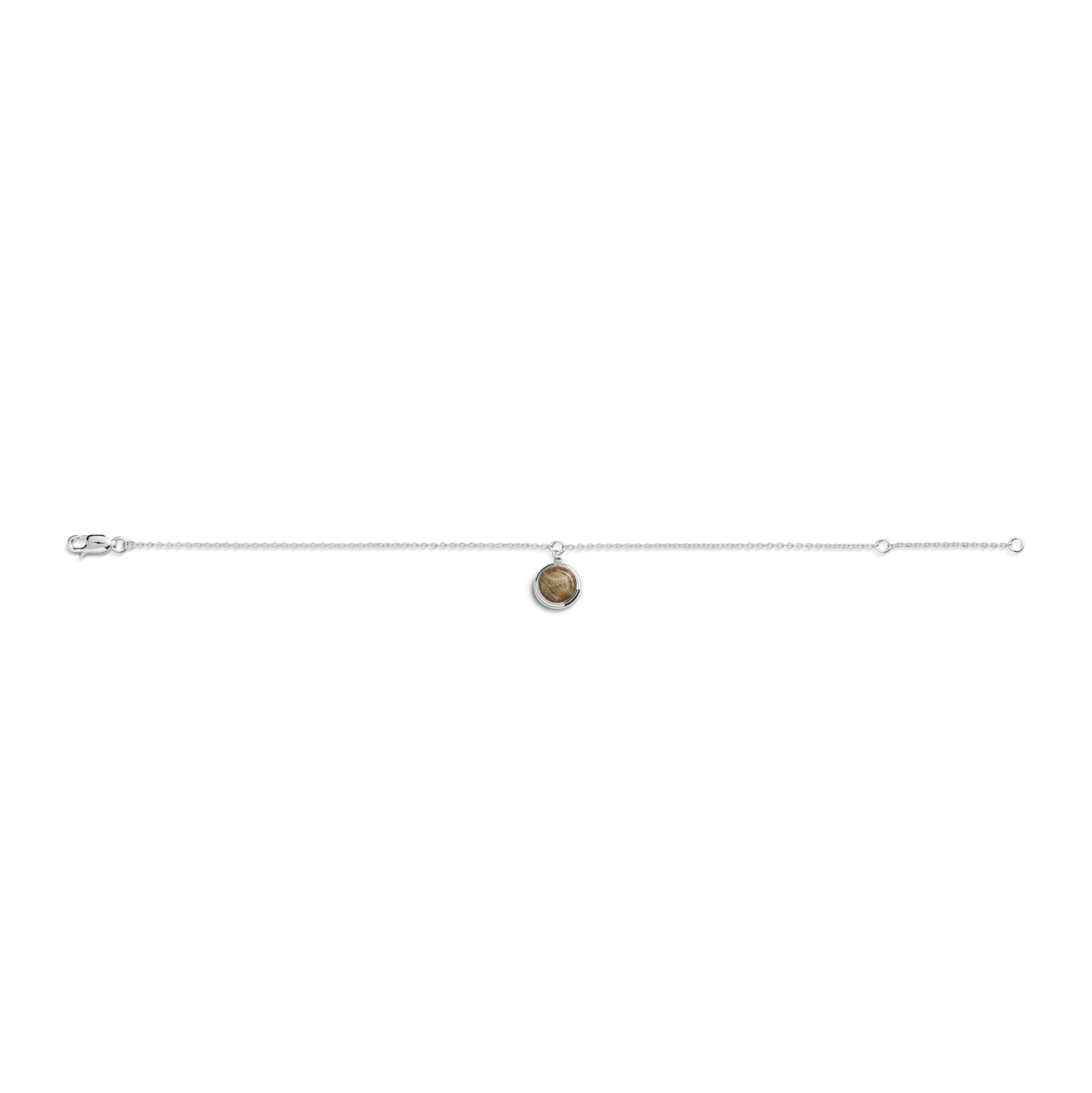 Heirloom Petoskey Charm Bracelet - Sterling Silver - Image 4