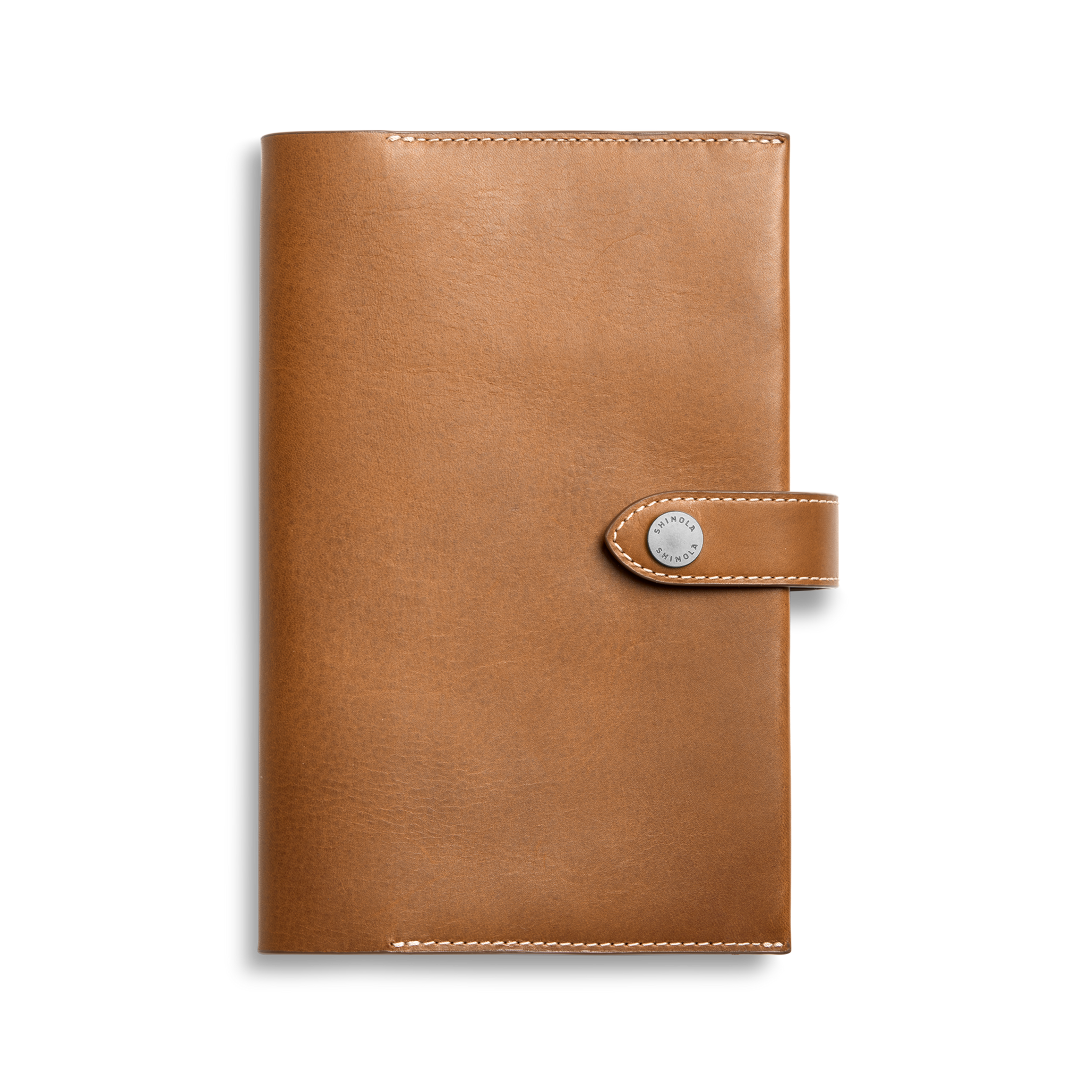 Medium Snap Journal Cover - Tan Vachetta