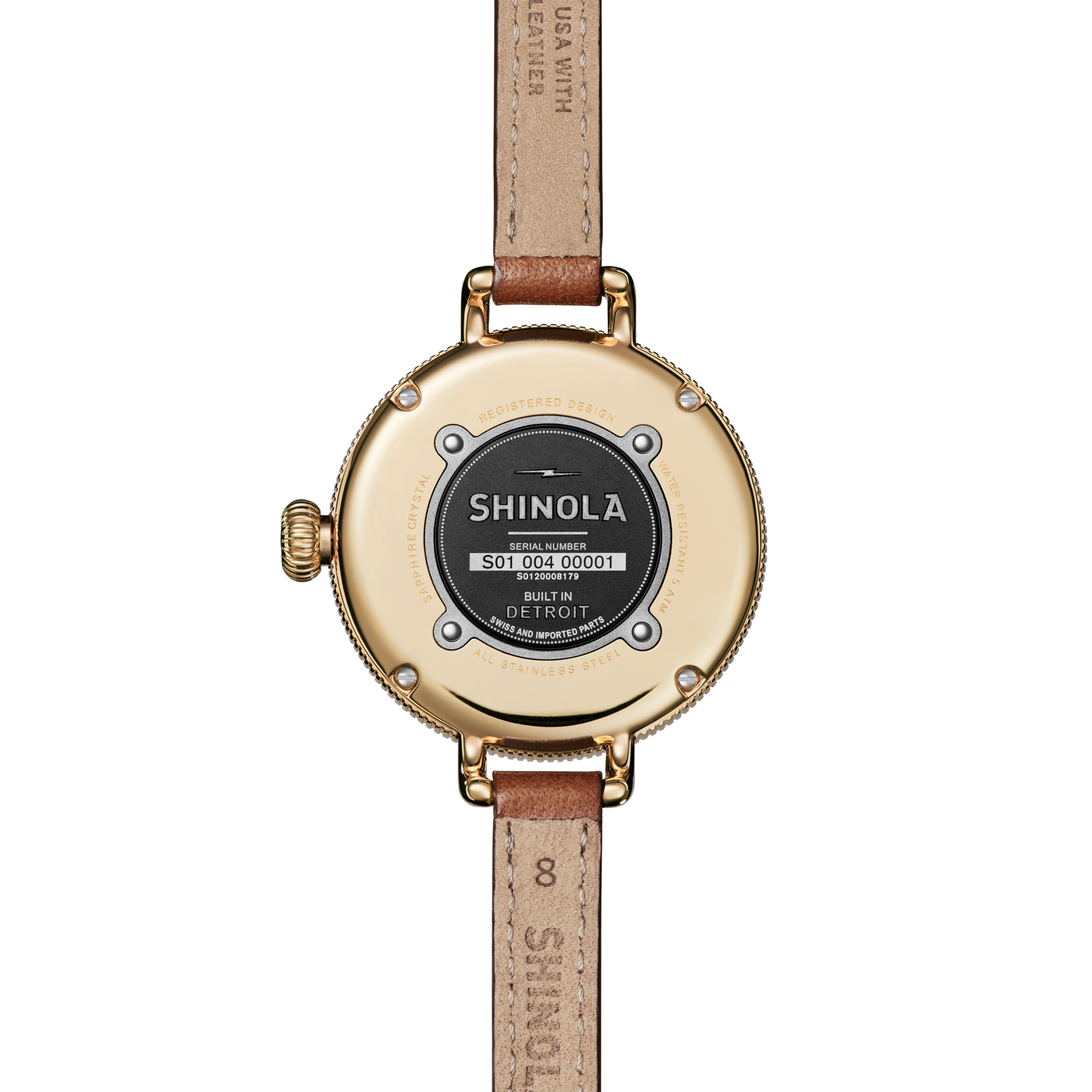 Birdy Moon Phase Watch - White - Image 4