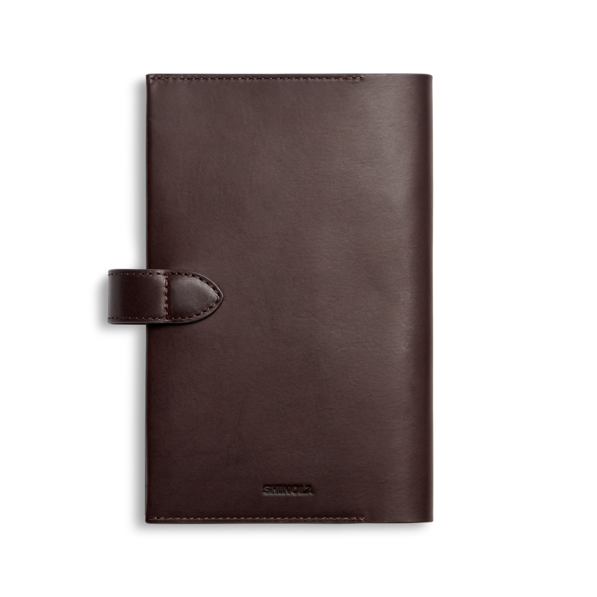 Medium Snap Journal Cover - Dark Brown Vachetta - Image 4