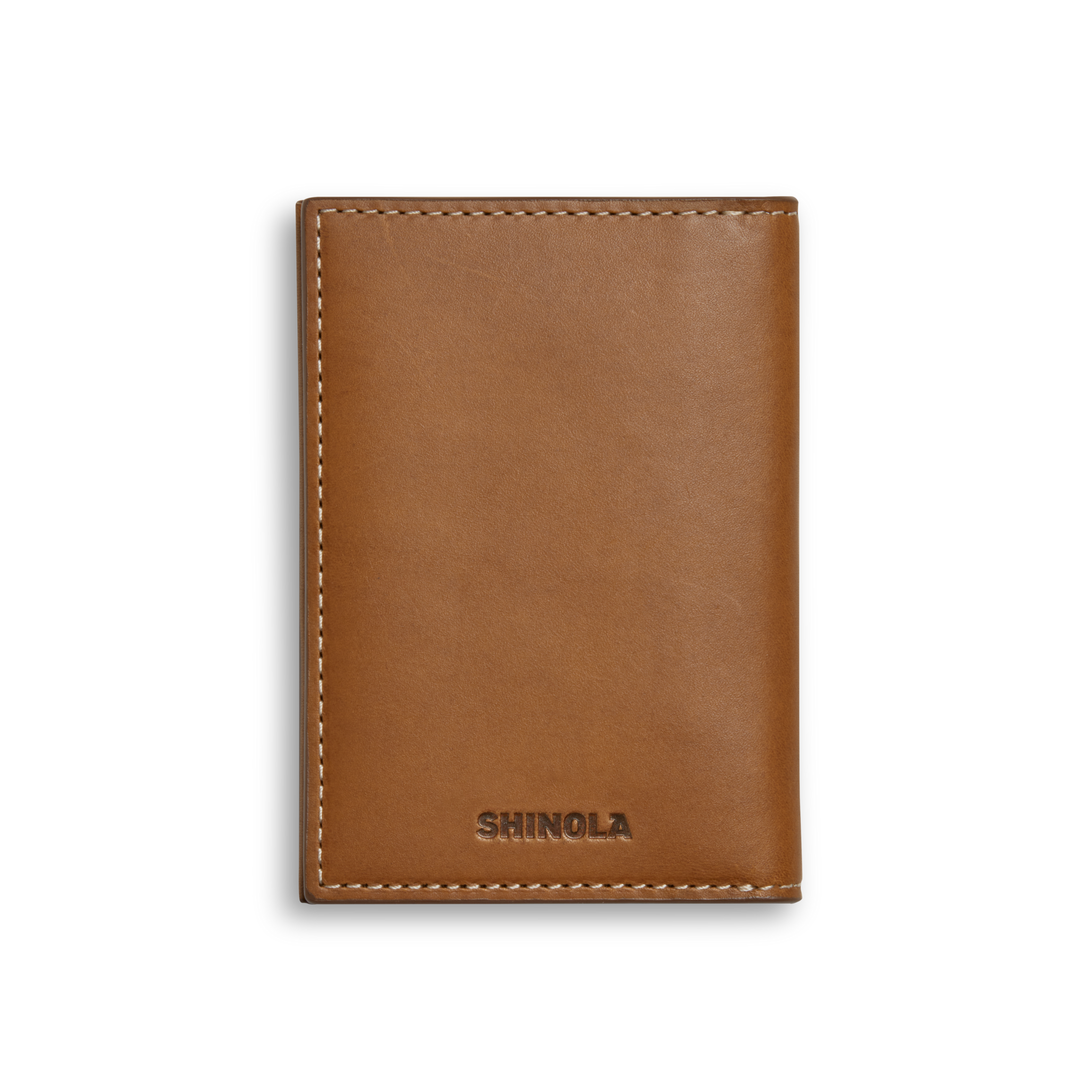 Folded Card Holder Wallet - Tan - Image 3