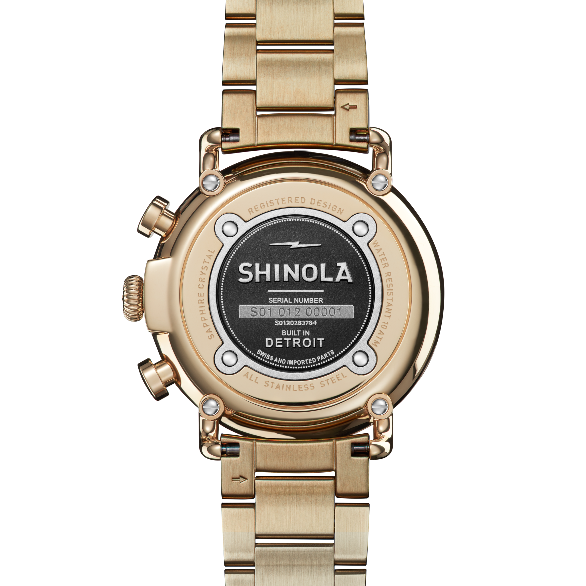 Runwell Chronograph Watch - Ivory - Image 4