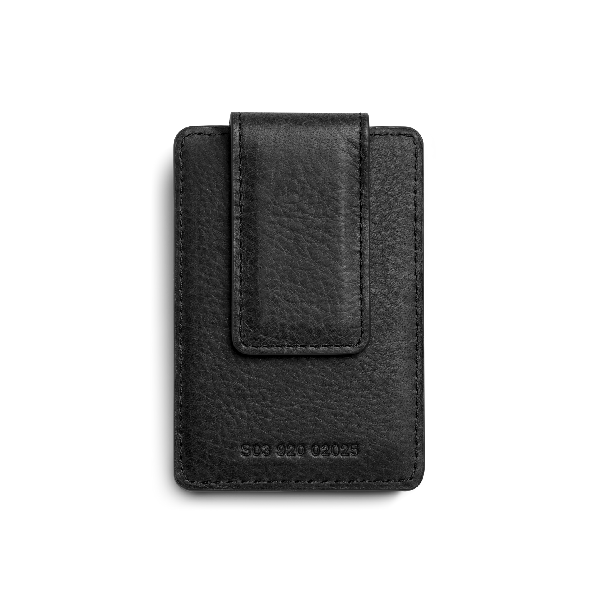Magnetic Money Clip Card Holder - Black - Image 2