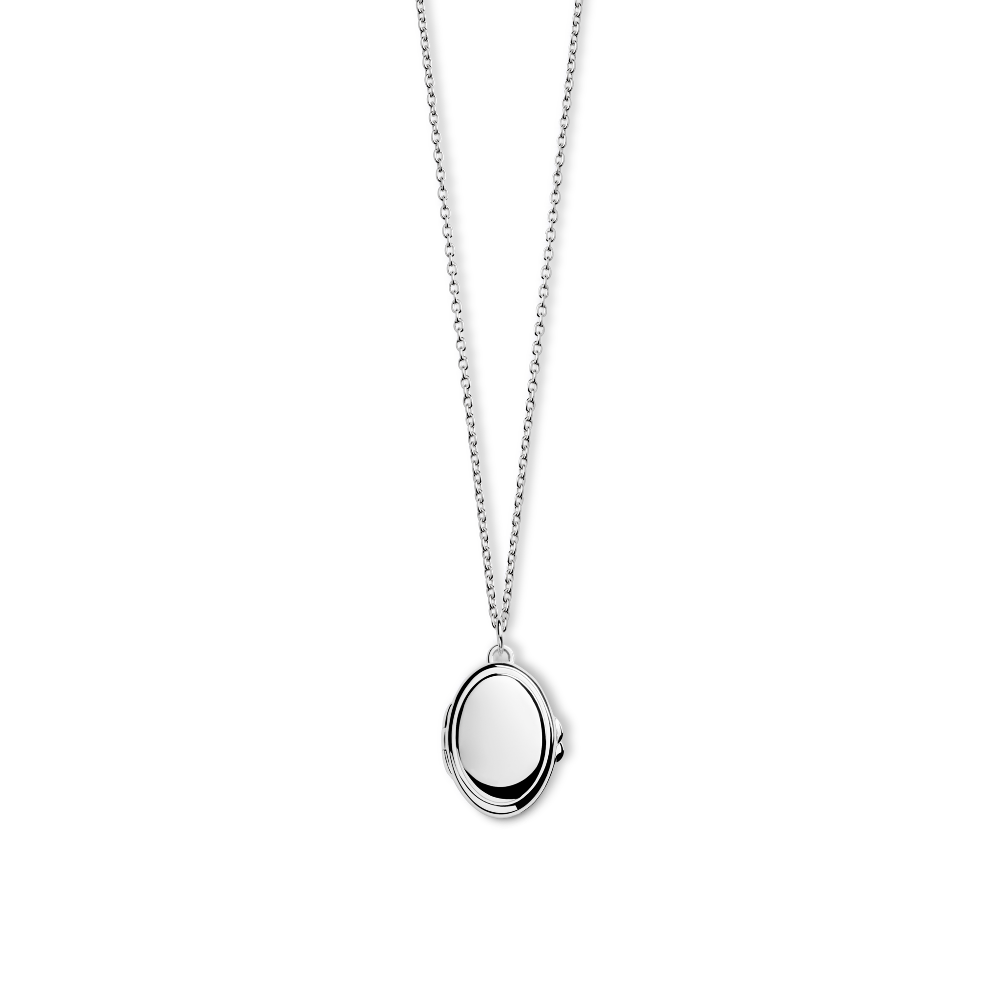 Heirloom Petite Locket Necklace - Sterling Silver