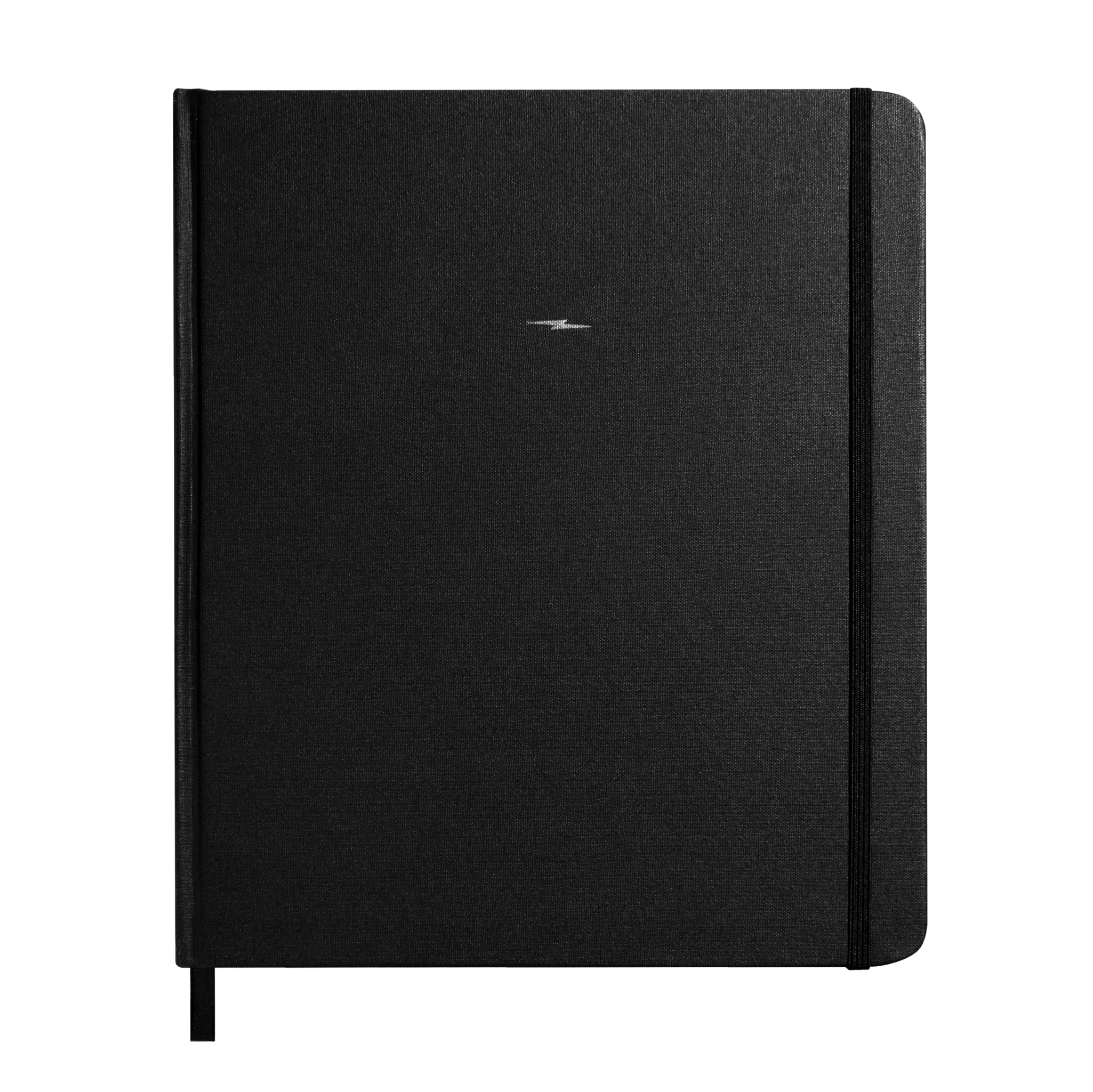 Large Hard Plain Sketchbook - Black - Image 3