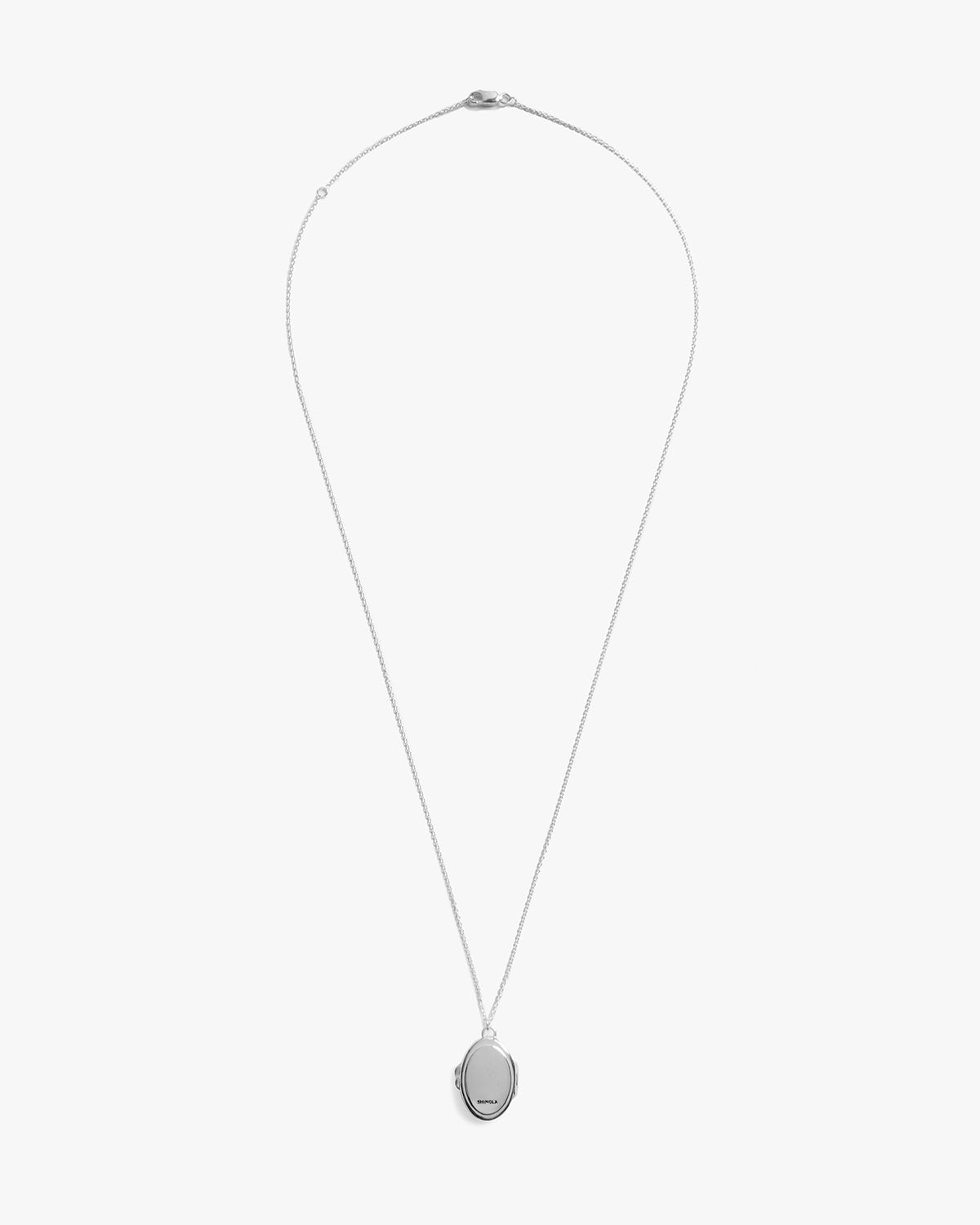 Heirloom Statement Locket Necklace - Sterling Silver - Image 12