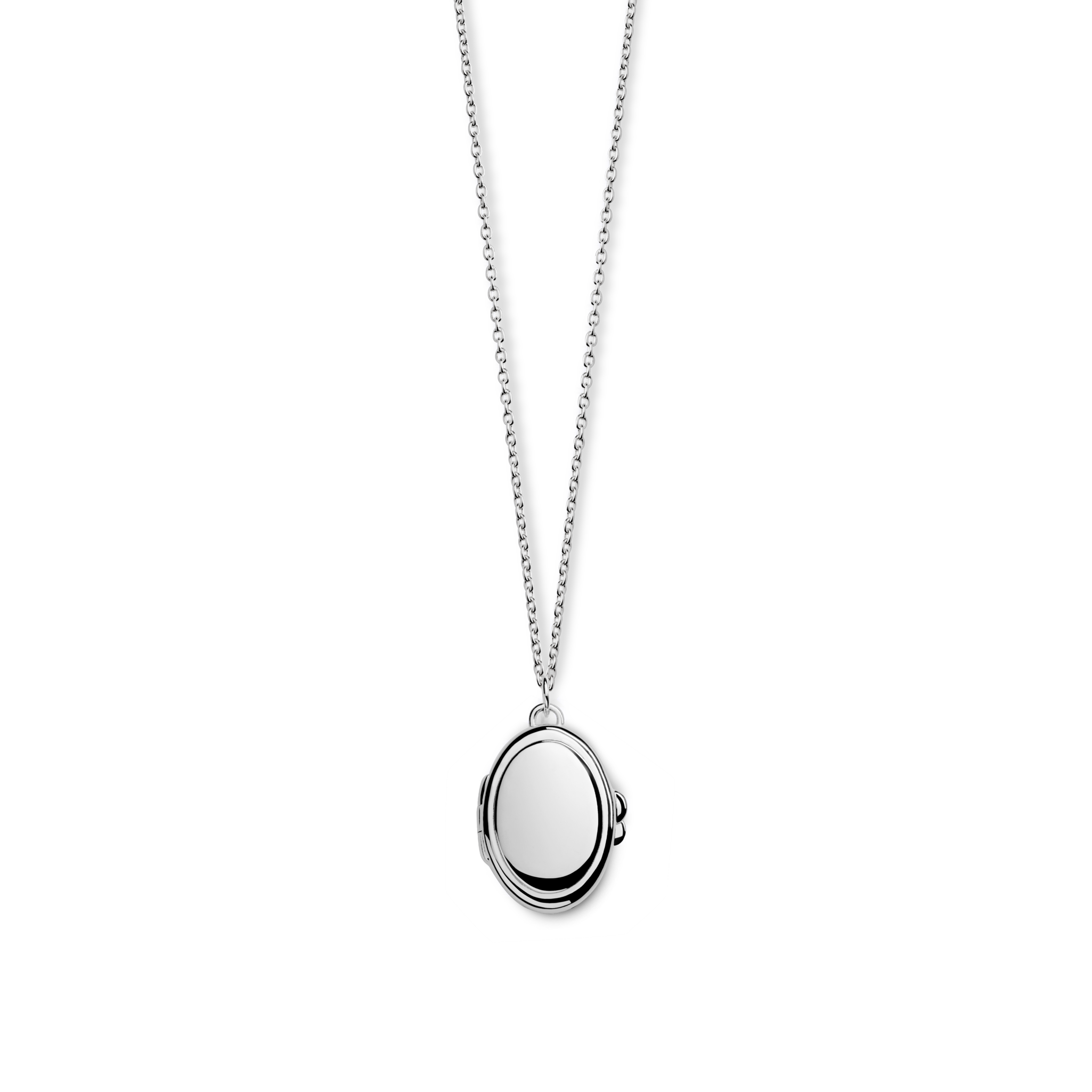 Heirloom Statement Locket Necklace - Sterling Silver