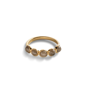 5 Bead Petoskey Ring