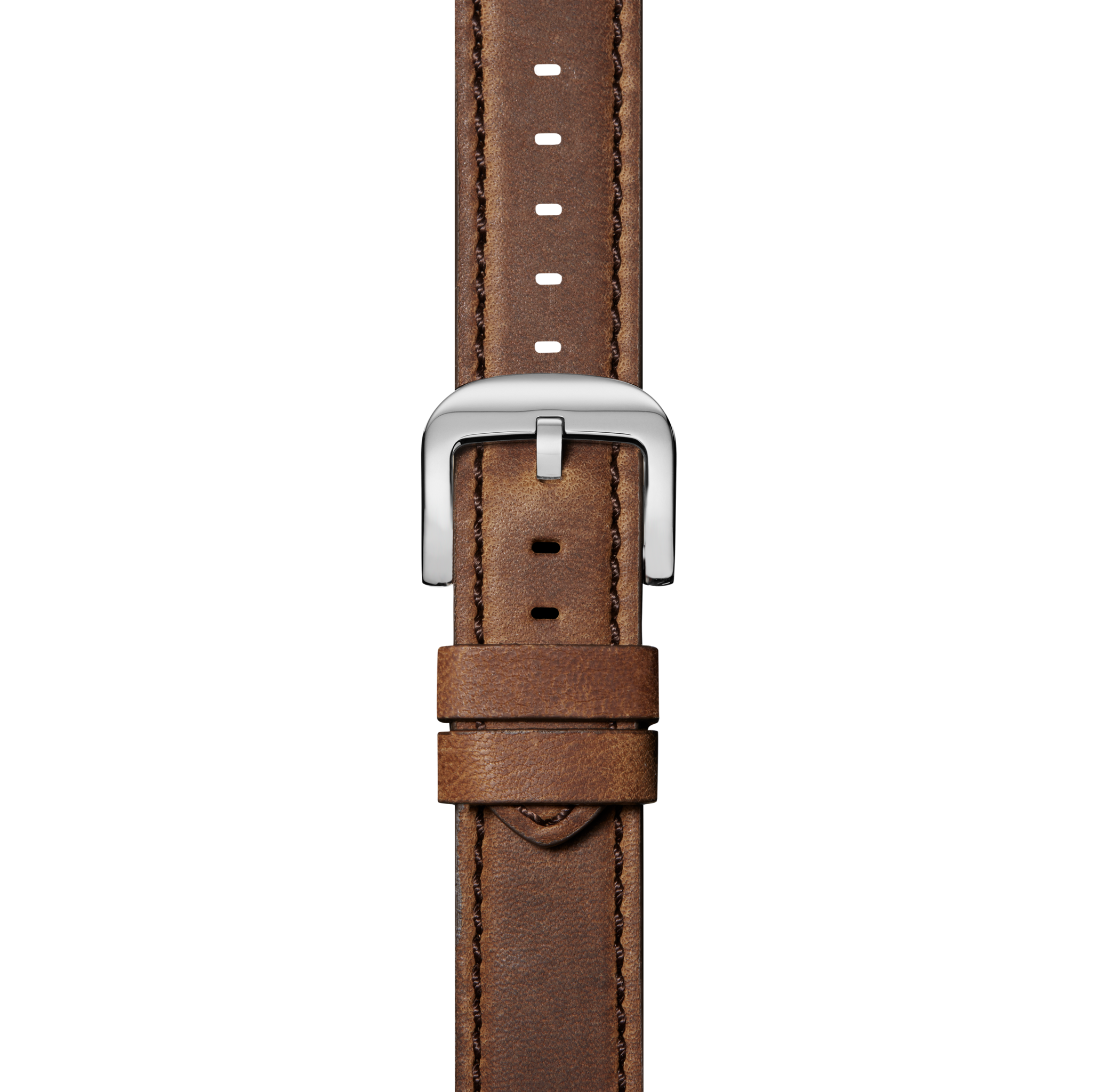 20mm British Tan Leather Watch Strap - British Tan