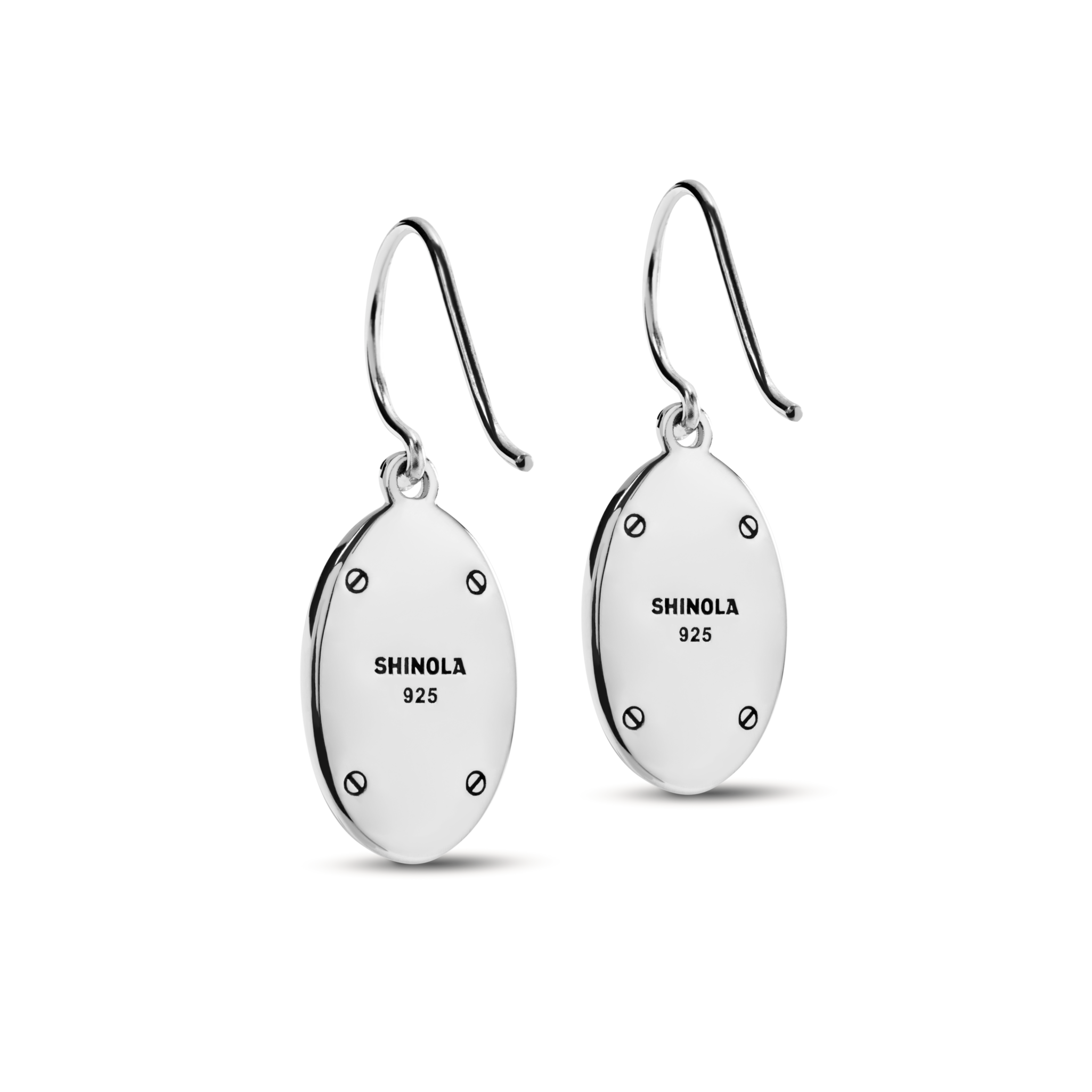 Heirloom Mother Of Pearl Drop Earrings - Sterling Silver - Image 4
