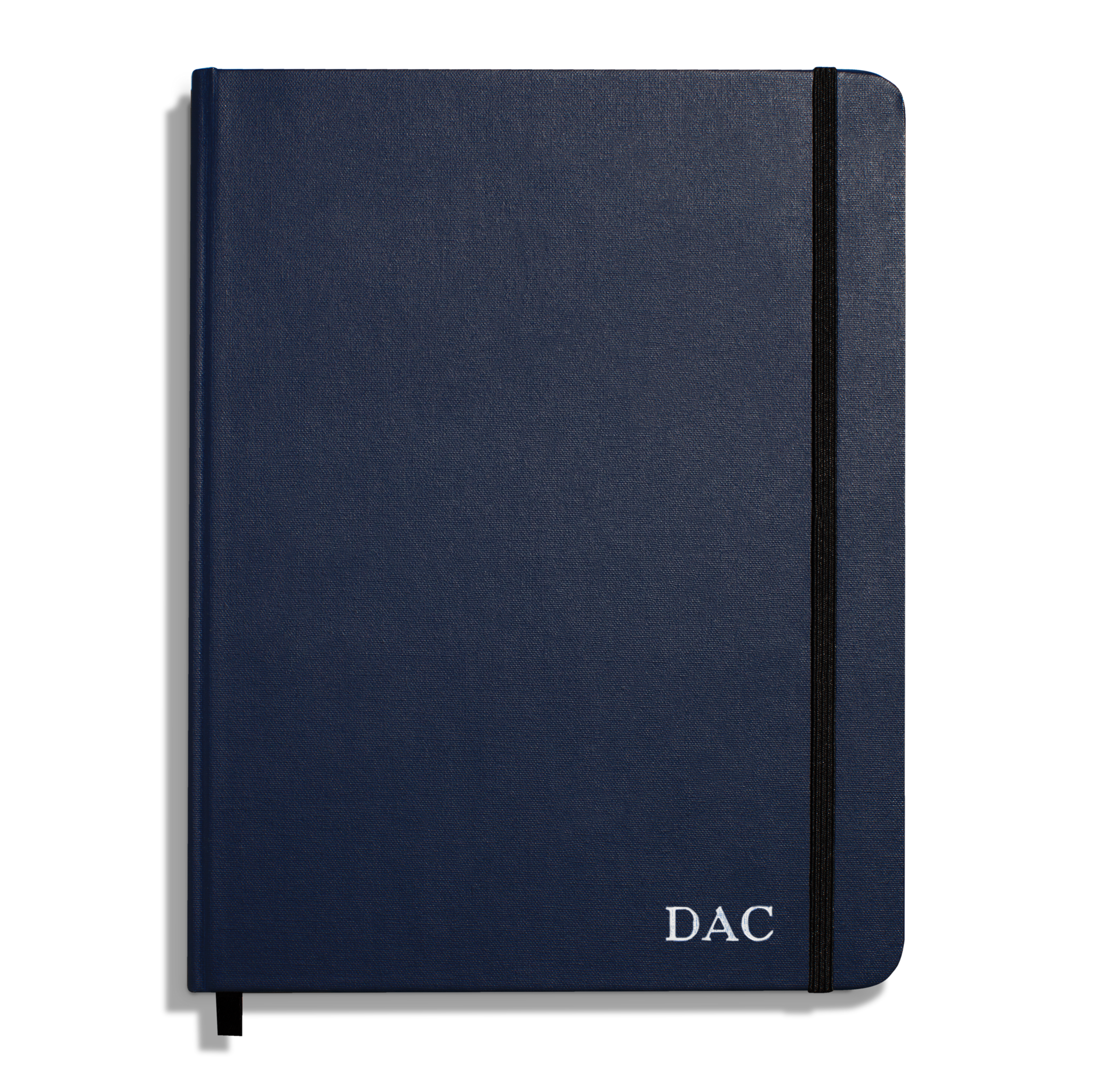 Large Hard Ruled Journal - Navy - Image 4