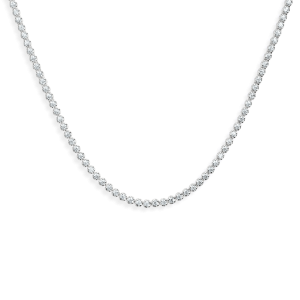 7 Carat Diamond Tennis Necklace - White Gold