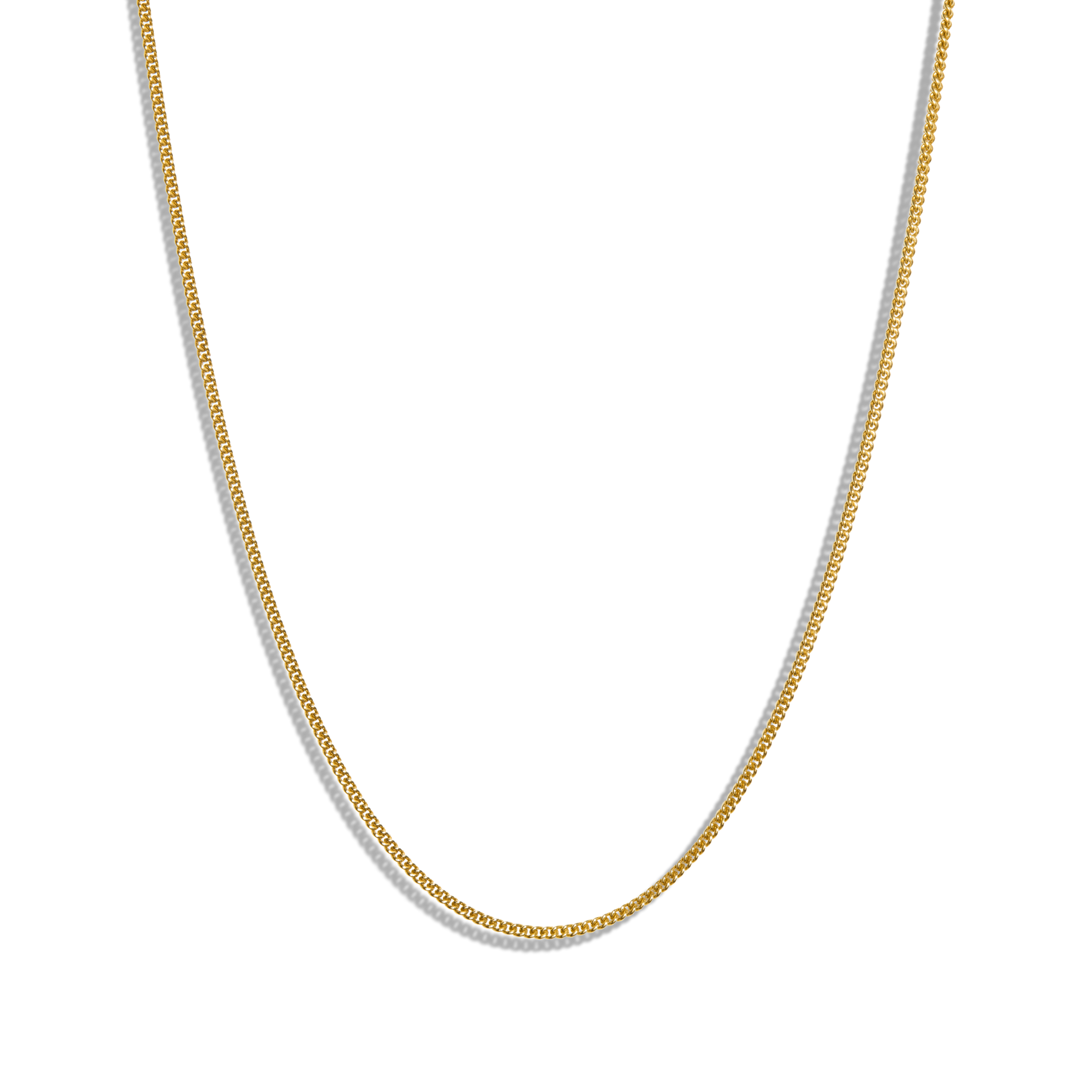 Small Curb Link - Yellow Gold