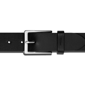 Lightning Bolt Keeper Belt - Black