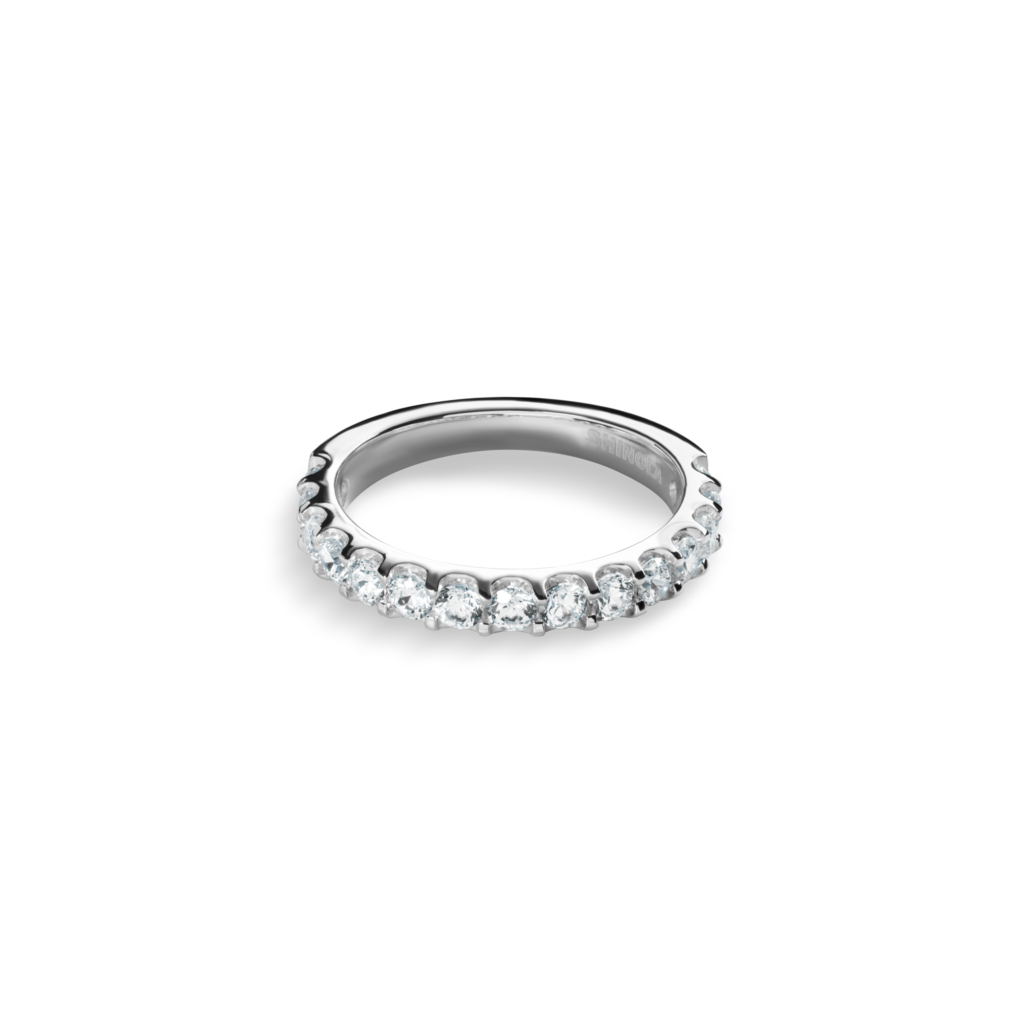 1 Carat Diamond Anniversary Band - White Gold