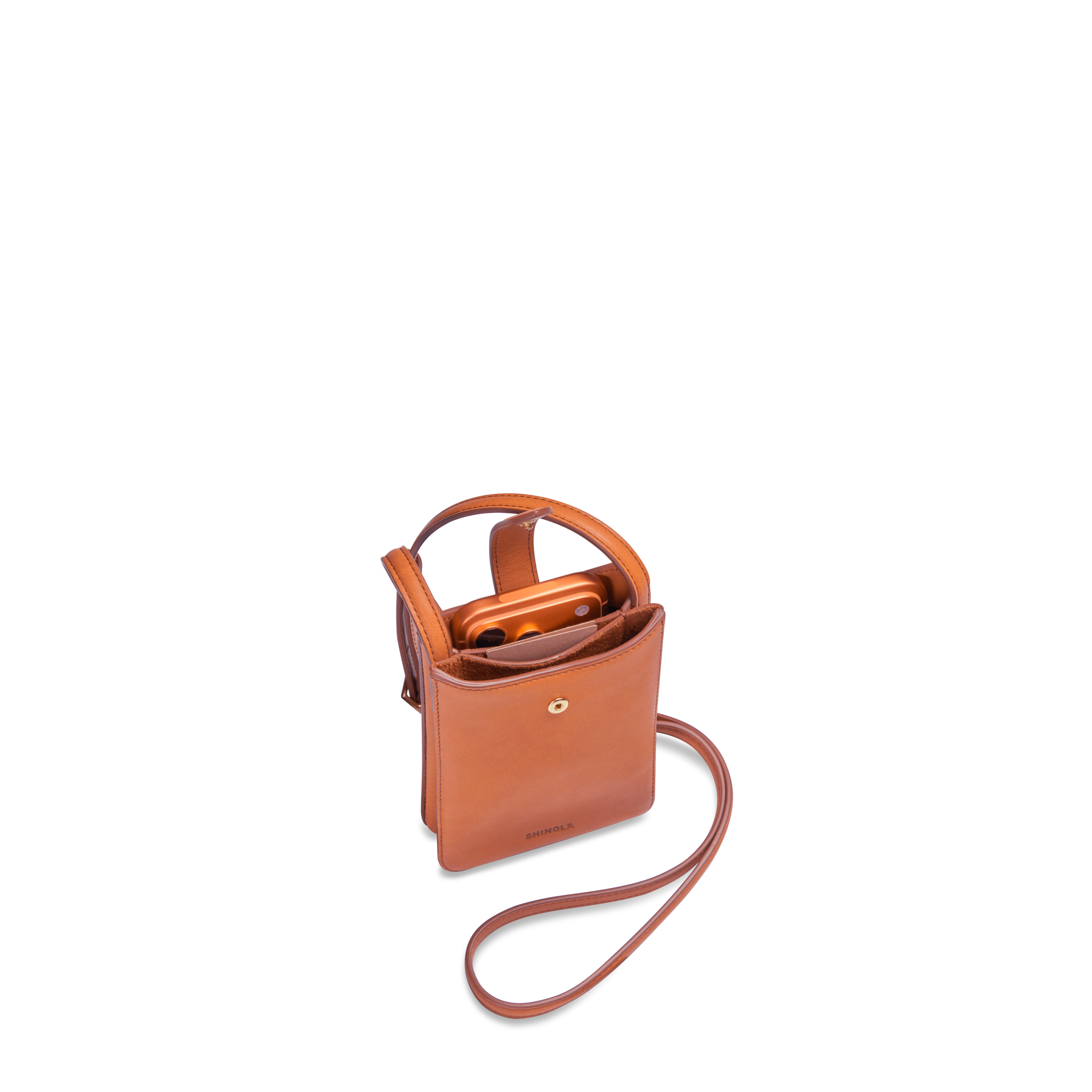 Bixby Phone Crossbody - Rust - Image 4