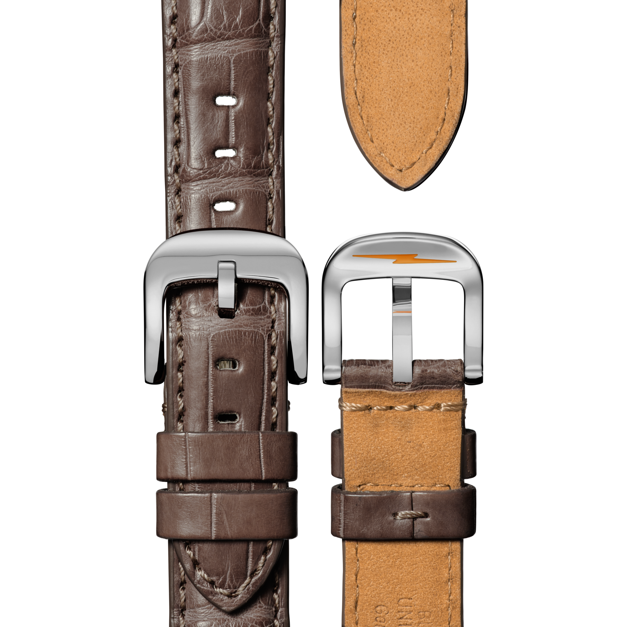 Canfield Watch - Gray Brown Alligator Strap - Image 7