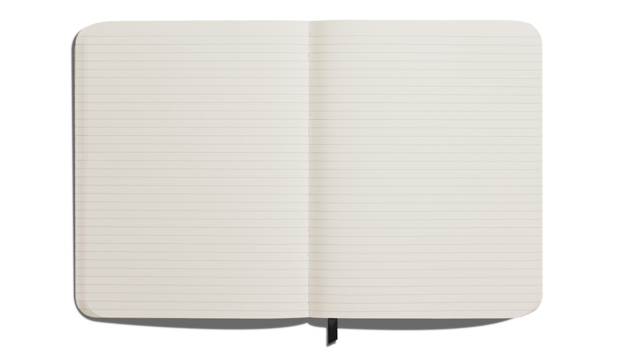 Large Hard Ruled Journal - Navy - Image 2