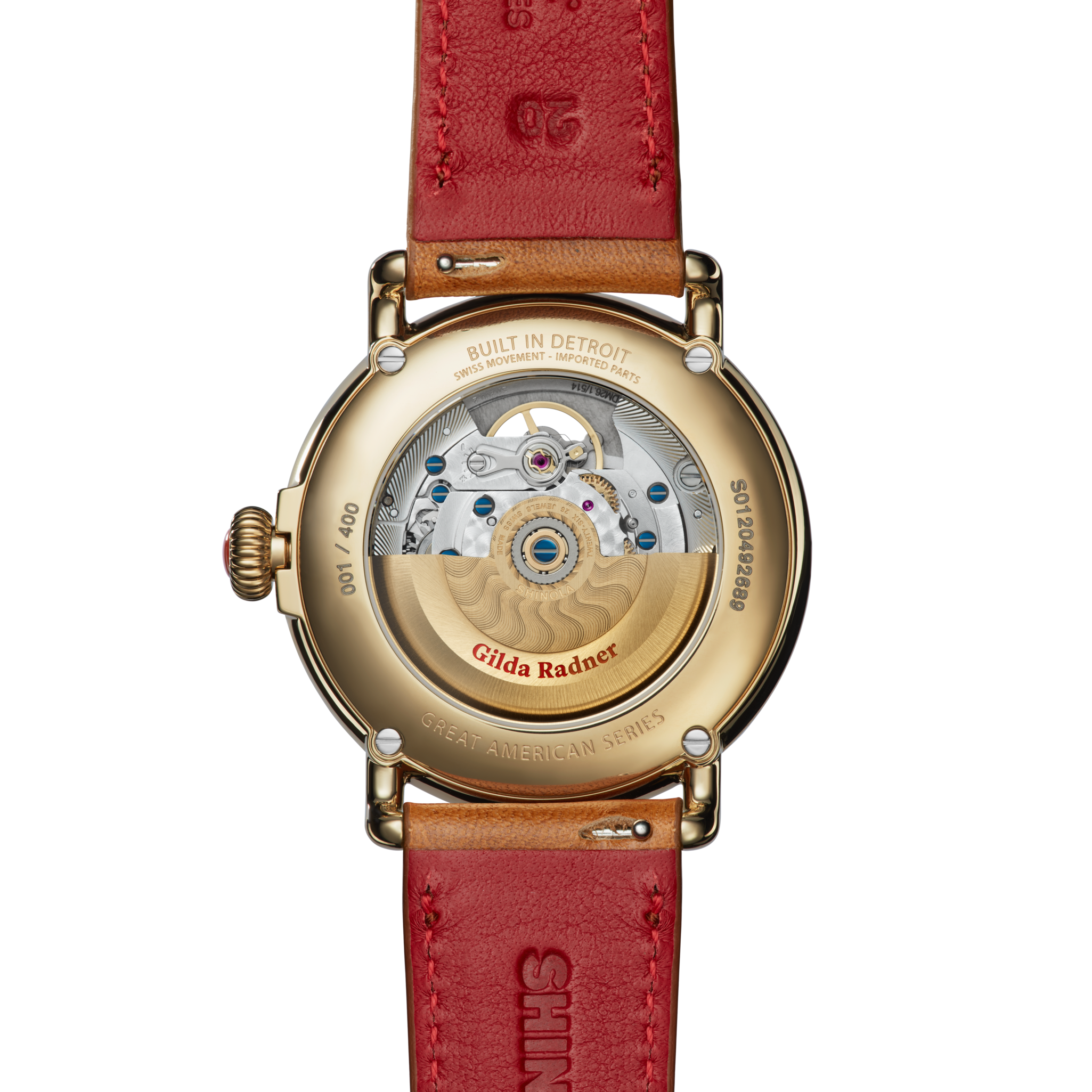 Gilda Radner Runwell Automatic Watch - Red Jasper - Image 2