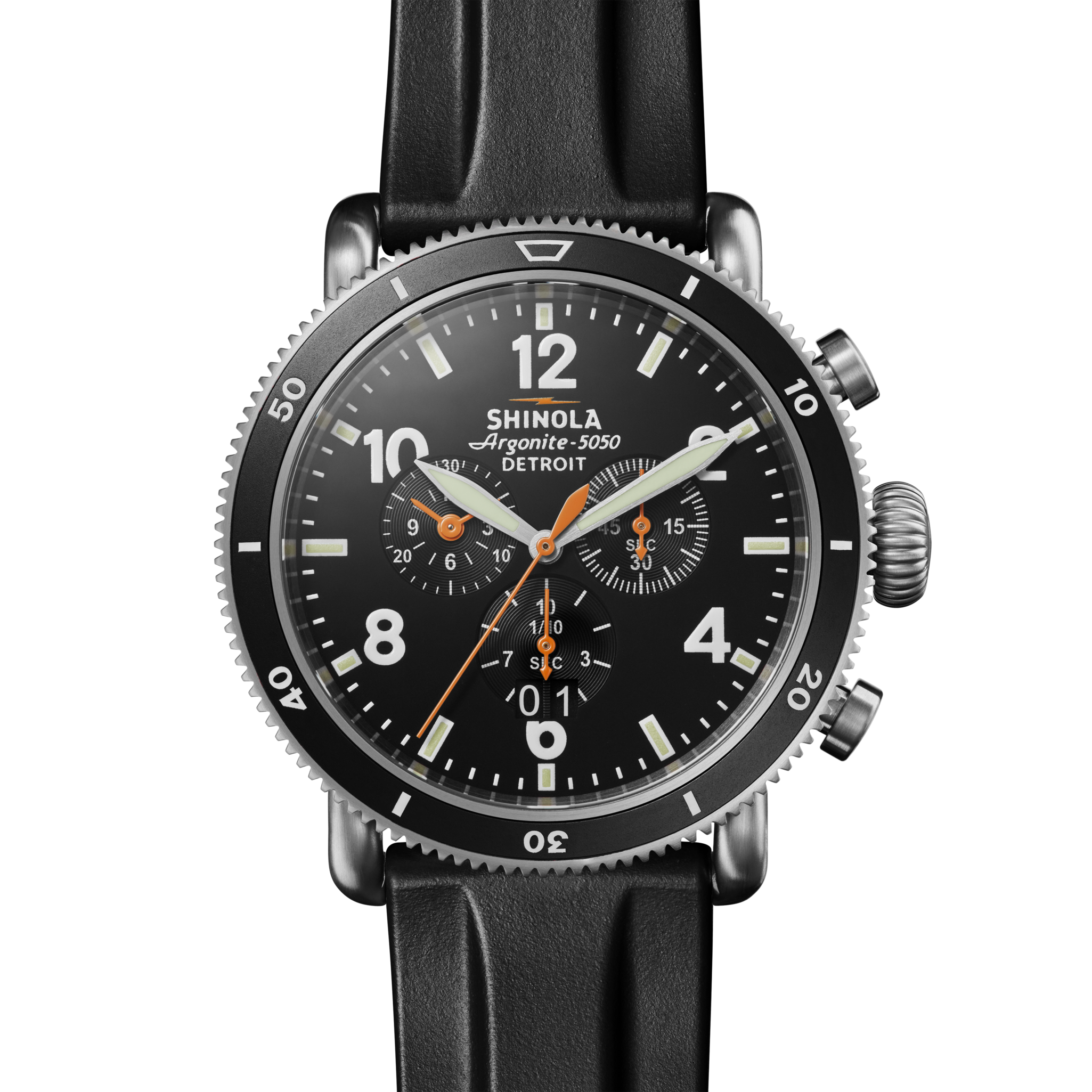 Runwell Black Blizzard Watch - Black - Image 6