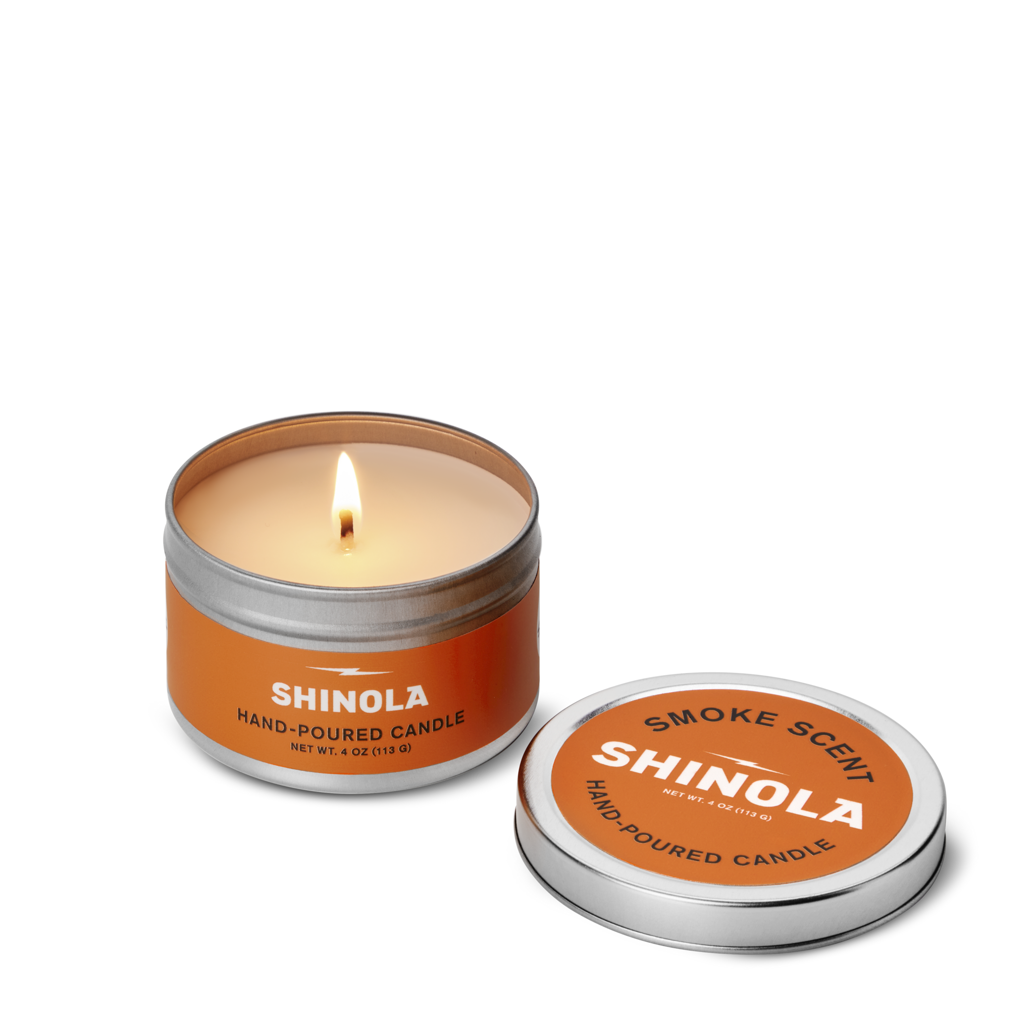 Hand Poured 4oz Travel Candle - Smoke - Image 3